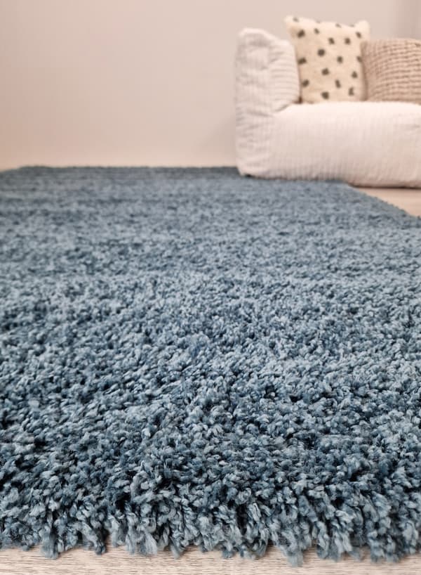 Komon Blå 160x230 cm Ryamatta