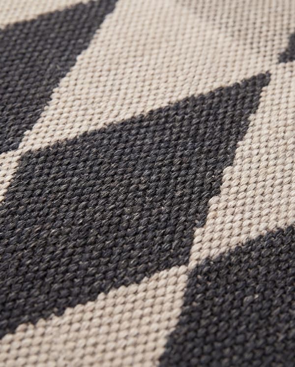 Marfa Sort 160x230 cm Indendørs- og Udendørsmåtte