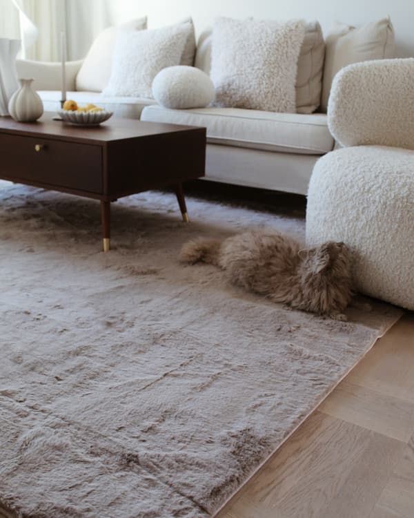 Rabbit Eco Taupe 120x170 cm