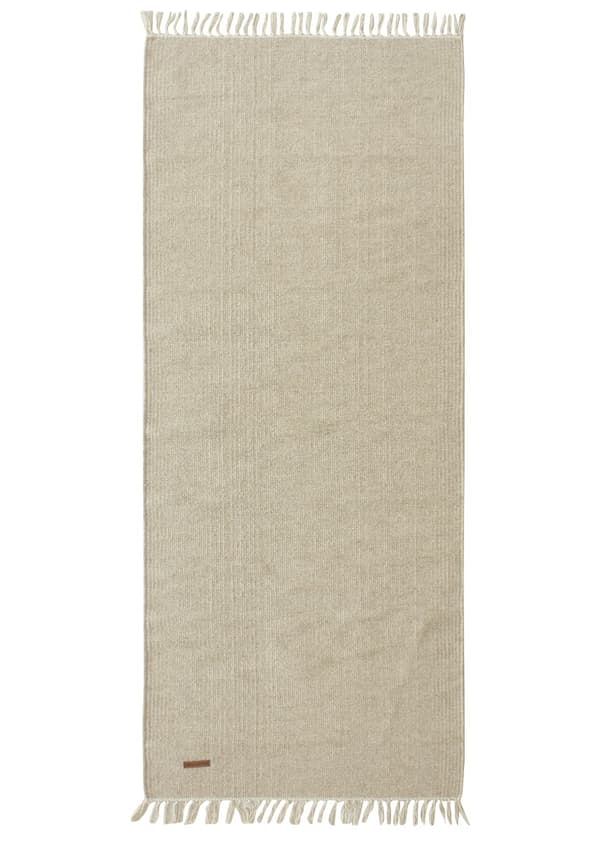 Dalen Beige 75x150 cm Ullmatta