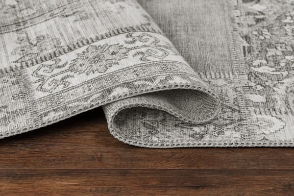 Markiss Sølv 80x300 cm Patchwork Wiltonmåtte
