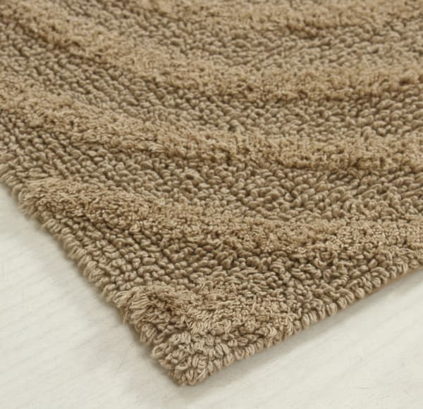 Noah Rake Taupe 60x100 cm Badrumsmatta