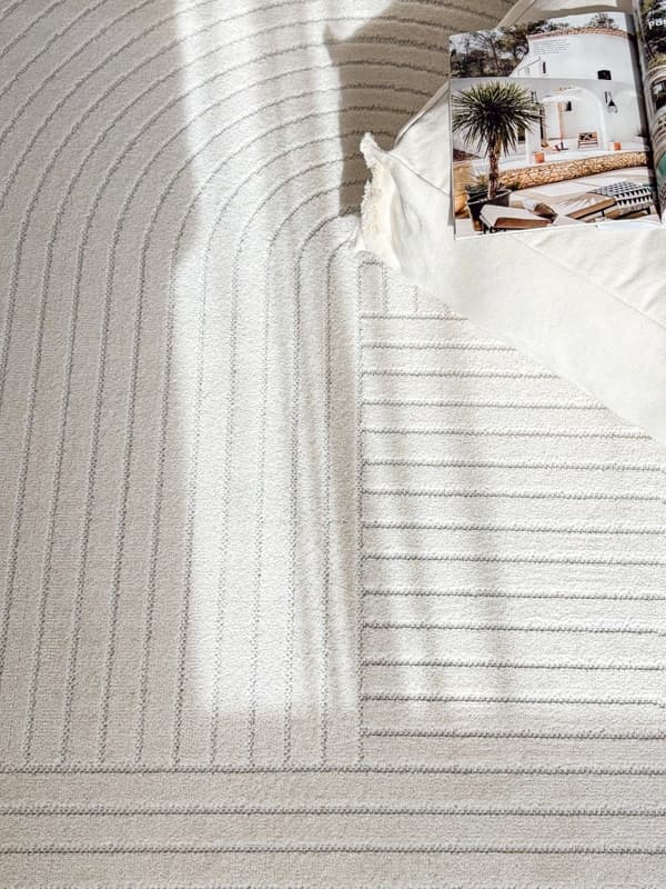 Santos Vorm Creme 240x340 cm Indendørs- og Udendørsmåtte