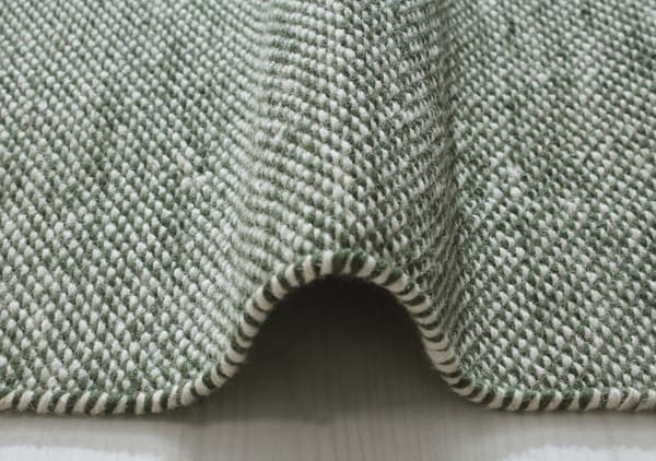 Livia Grøn 75x150 cm Uldmåtte