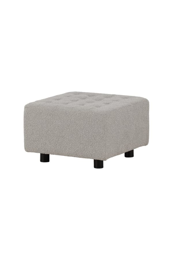 Sittpuff Elydrane Welly Ljusgrå
