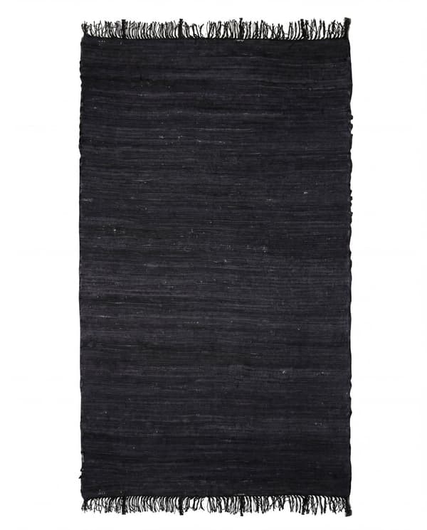 Alva Svart 75x150 cm Trasmatta