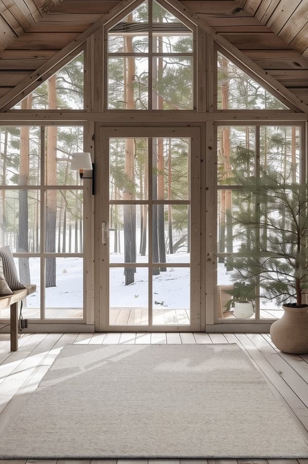 Otelia Lysgrå 240x340 cm Uldmåtte