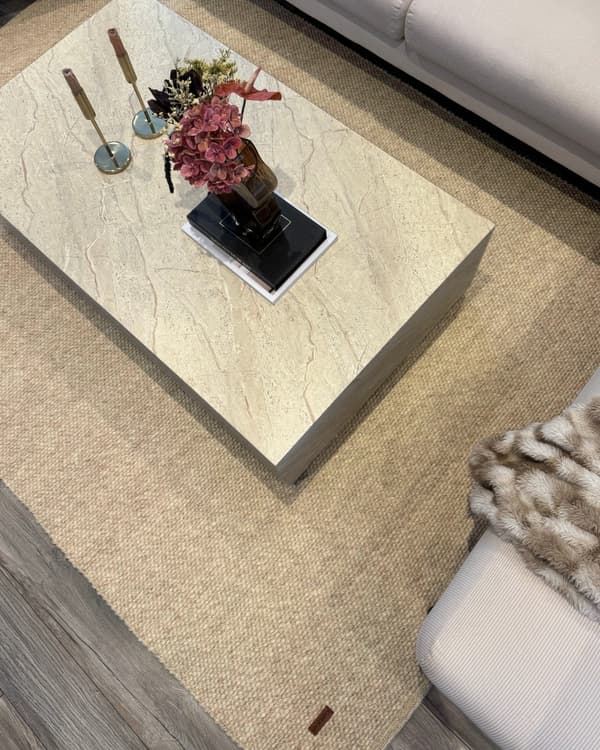 Elsa Beige 240x340 cm Ullmatta