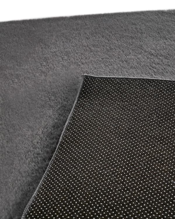 Rabbit Eco Mørkgrå Kvadrat 240 cm Pelsmåtte