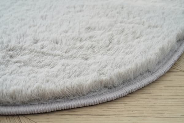 Rabbit Cloud Sølv Børnetæppe 80x120 cm Blød Pelslook