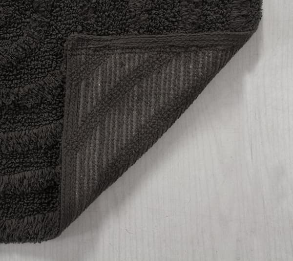 Noah Rake Svart 60x100 cm Badrumsmatta