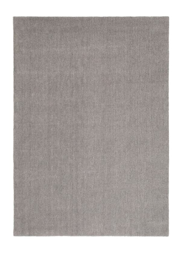 Benny Silver Vaskbar Tæppe 240x340 cm i Sølv