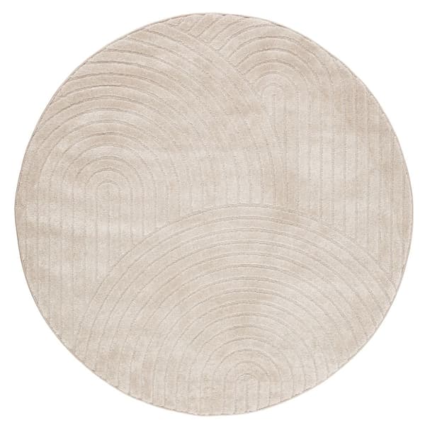 Lior Linne Rund 200 cm Wiltonmatta