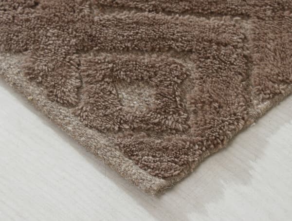 Feline Storm Taupe 200x290 cm Uldmåtte