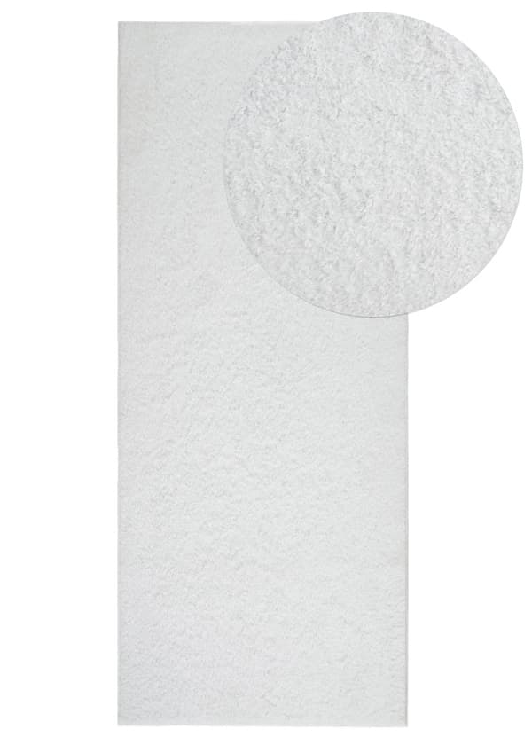 Teddy Offwhite Blød Ryemåtte 80x150 cm