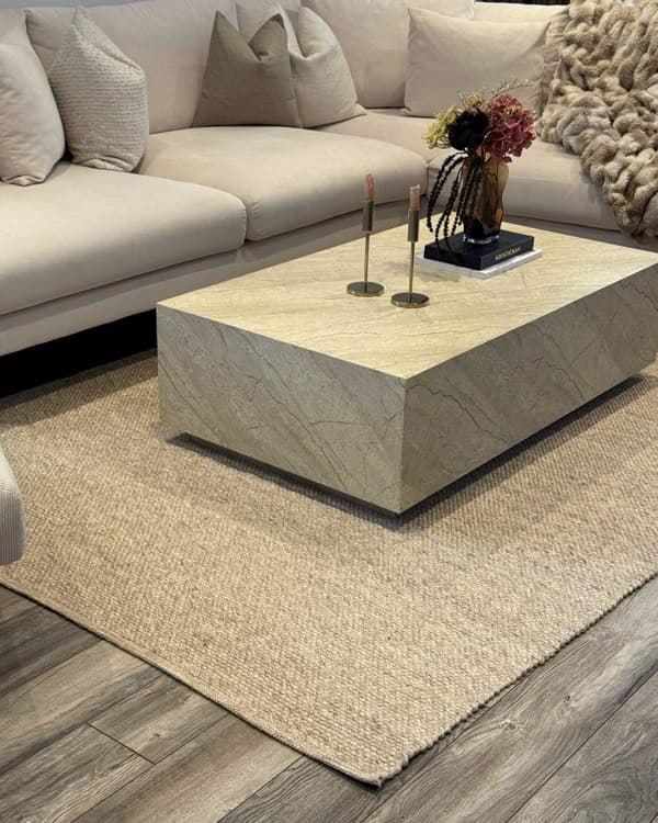 Elsa Beige 200x290 cm Ullmatta