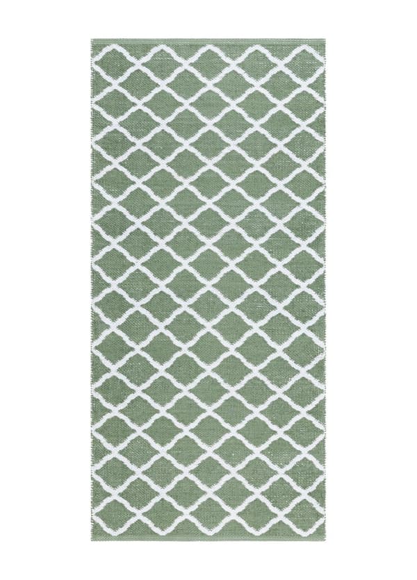 Mimmi Dalli Grøn 70x150 cm Plastmåtte