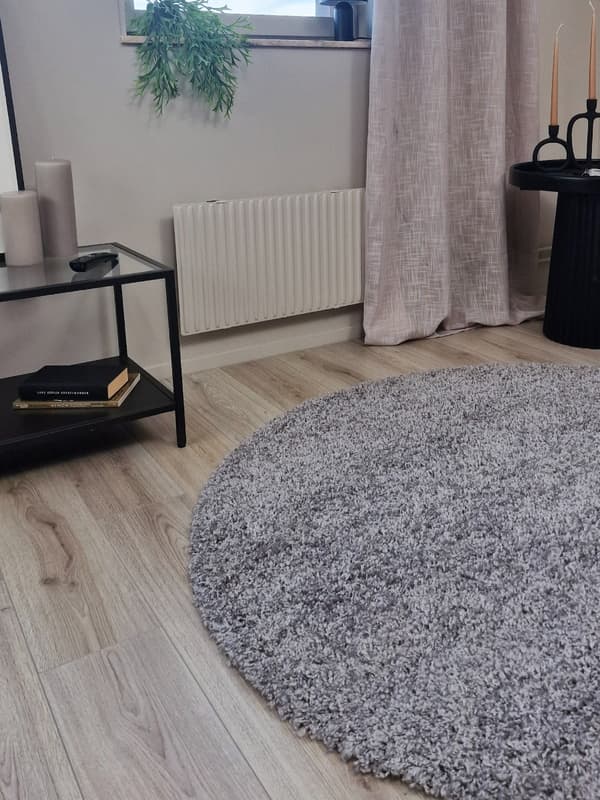 Komon Silver Rund 240 cm Ryamatta