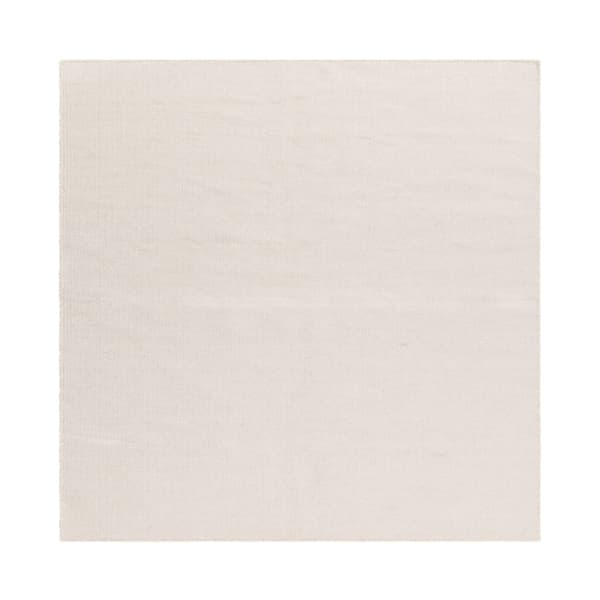 Arbo Creme Kvadrat 200 cm Ullmatta