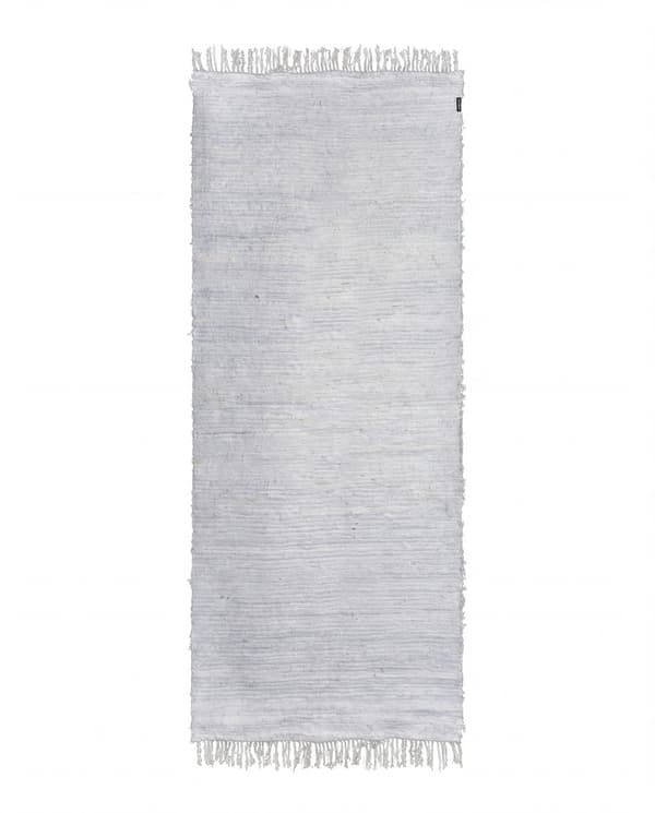 Alva Ljusgrå 75x150 cm Trasmatta