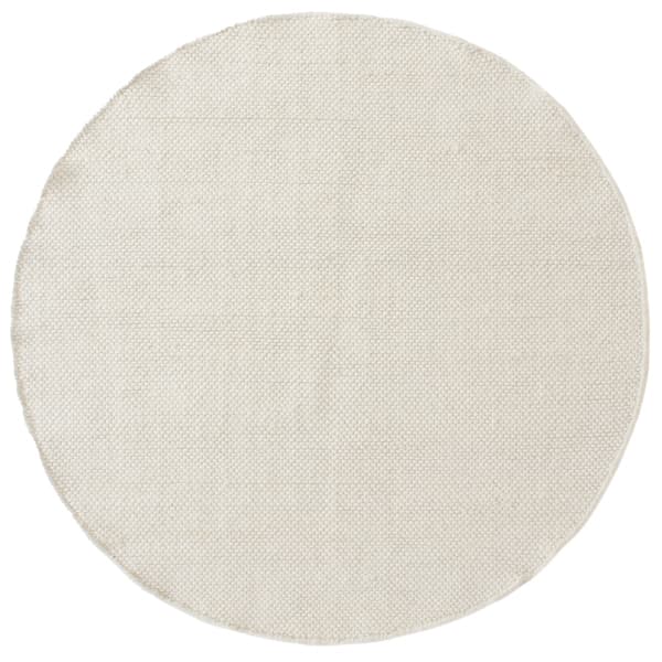 Elsa Offwhite Rund 240 cm Ullmatta