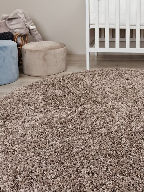 Komon Linned Rund 300 cm Ryetæppe