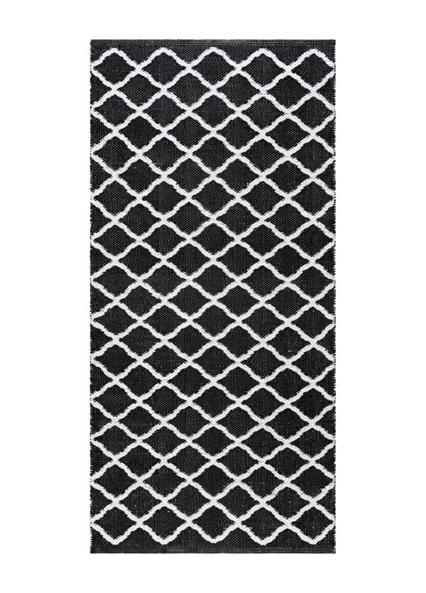 Mimmi Dalli Sort 70x250 cm Plastikmåtte