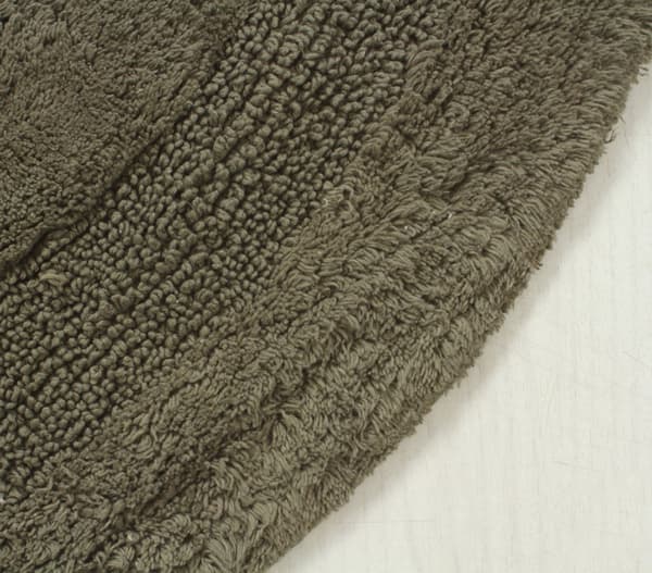 Noah Foam Grön Rund 60 cm Badrumsmatta