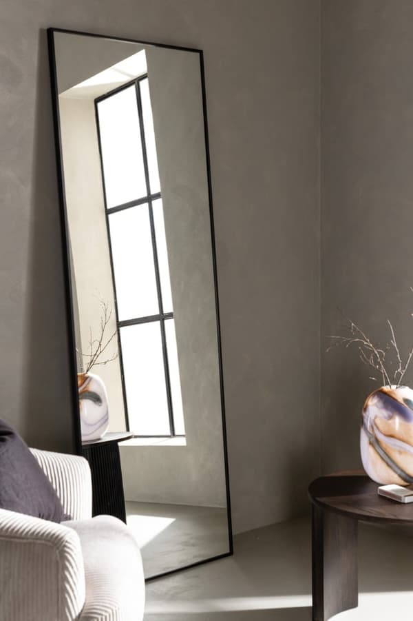 Tunadal Sort Spejl 3x193x67