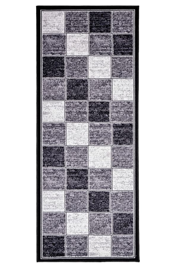 Stordal Grå 80x135 cm Gummerad Matta