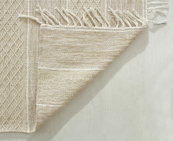 Loke Beige 133x190 cm Trasmatta