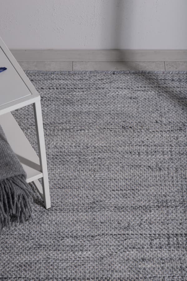 Ange Sølv Plastmåtte 170x240 cm, 10 mm tyk