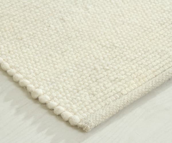 Heimdal Offwhite 240x340 cm Ullmatta