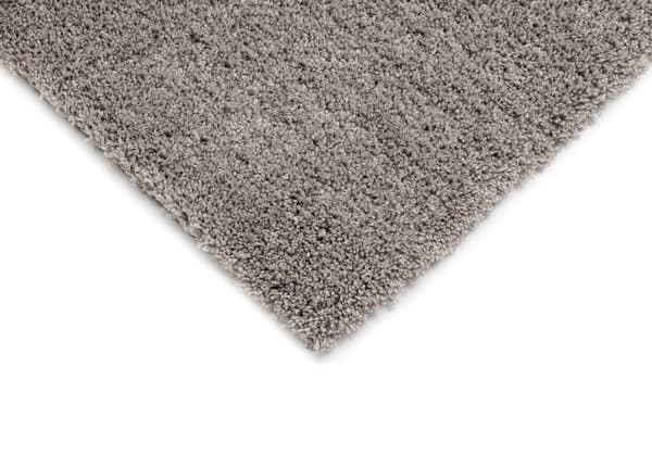Benny Silver vaskbar tæppe 200x290 cm i blød microfiber