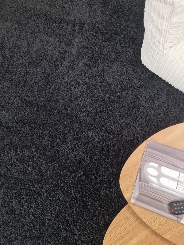Komon Sort 300x400 cm Ryemåtte