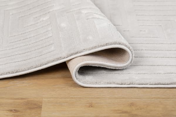 Elaro Solara Creme Moderne Tæppe 80x250 cm