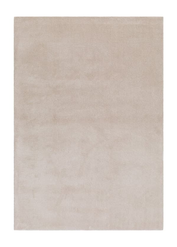 Clario Creme Vaskbar Ryemåtte 160x230 cm