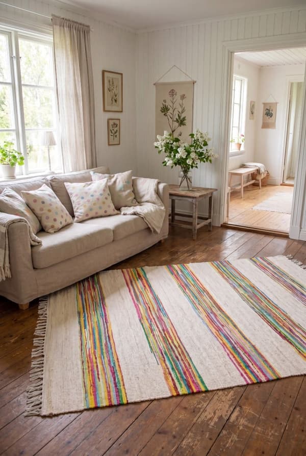 Rilo Vit 160x230 cm Trasmatta