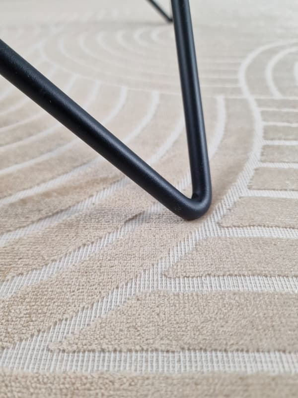 Giron Wave Sand kunstsilkemåtte 160x230 cm