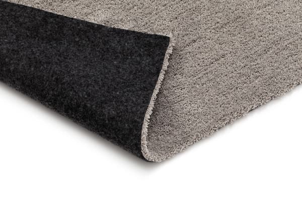 Benny Silver vaskbar tæppe 200x290 cm i blød microfiber