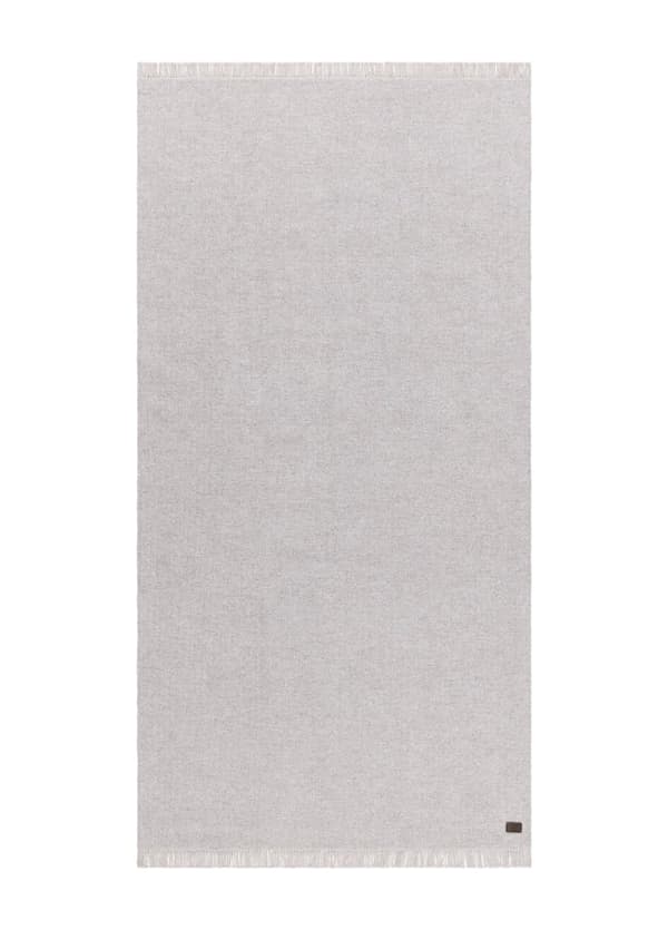 Lana Sølv 75x150 cm Uldtæppe