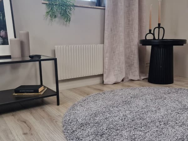 Komon Silver Rund 200 cm Ryamatta