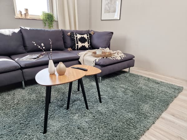 Komon Grön 200x290 cm Ryamatta
