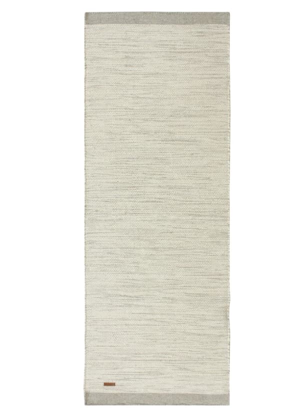 Norrsken Grå 75x150 cm Ullmatta