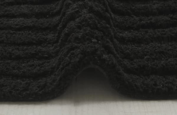 Noah Crush Svart 60x100 cm Badrumsmatta