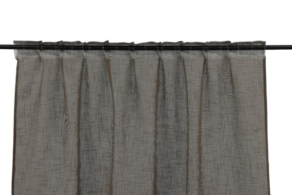 Vardoft Brun 2x140x240 cm Linnegardin-look 2-Pack