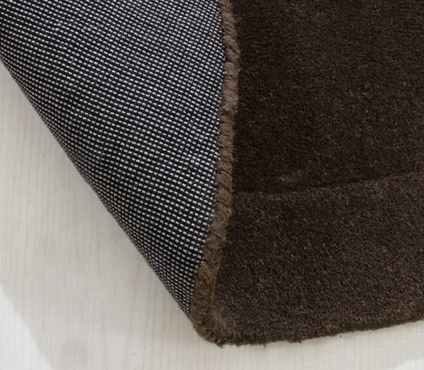Vallbo Organic Mørkebrun 200x290 cm Uldmåtte