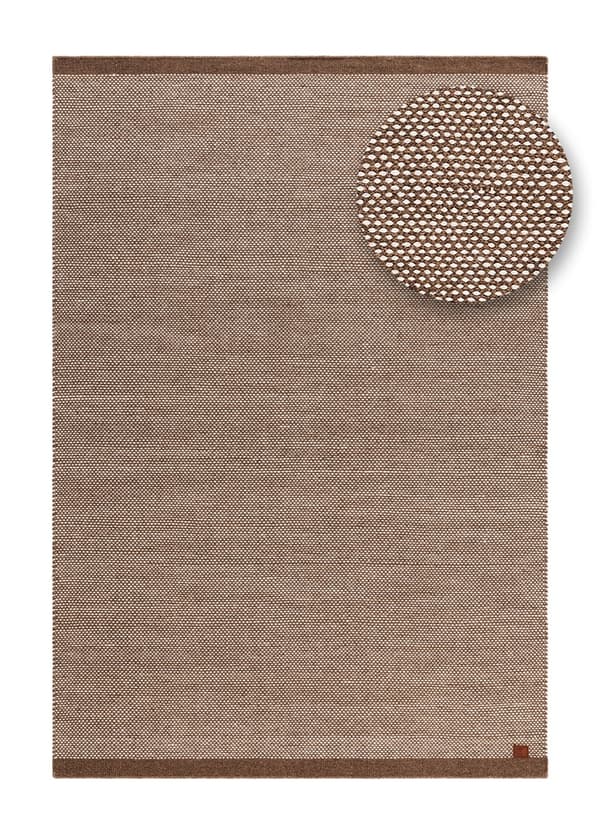 Ljusdal Mørklinen Uldtæppe 160x230 cm