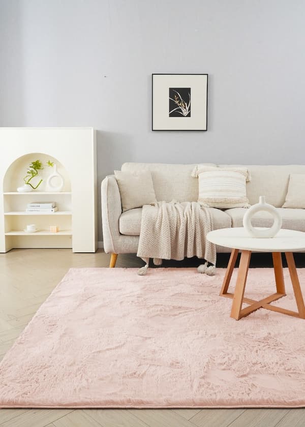 Rabbit Eco Rosa 140x200 cm Pälsmatta