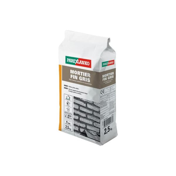 MORTEL FIN GRÅ 2,5KG